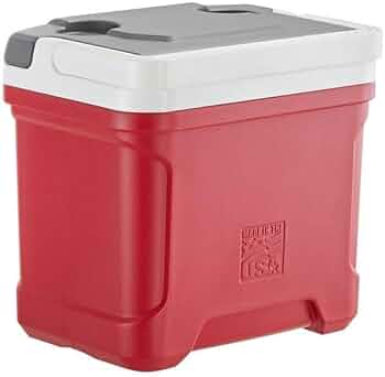 Igloo Latitude 16-Quart Cooler Industrial Red by Igloo - American Made