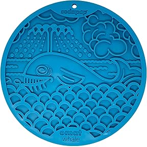 SodaPup Bones eMat Lick Mat Feeder Non-Toxic BPA-Free USA by SodaPup - American Made