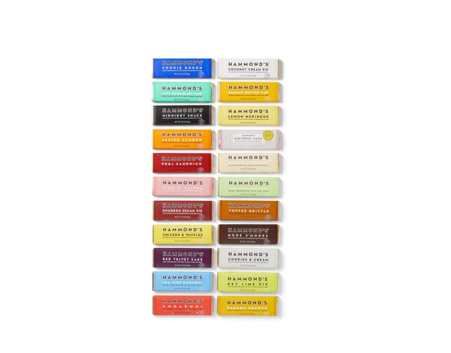 Hammond's Candies Gourmet Chocolate Gift Box All 22 Flavors by Hammond's Candies - American Made