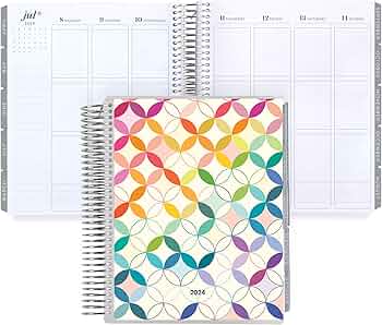Erin Condren 7x9 Coiled Life Planner Vertical Layout