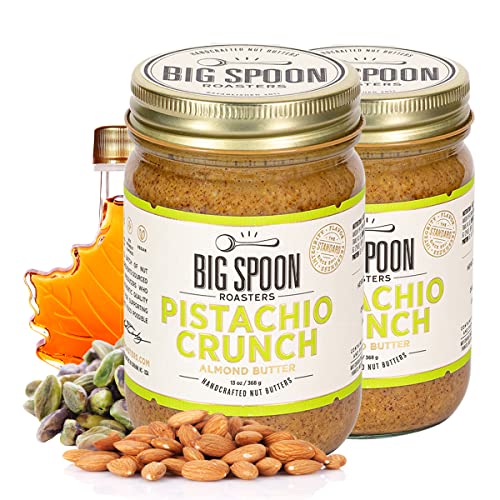 Big Spoon Roasters Almond and Pistachio Butter 26oz by Big Spoon Roasters - American Made