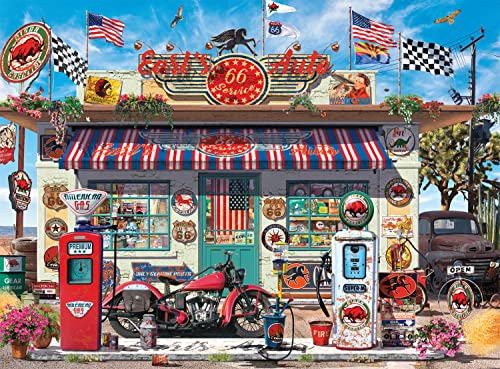Buffalo Games Earls Auto 1000 Piece Jigsaw Puzzle by Buffalo Games - American Made