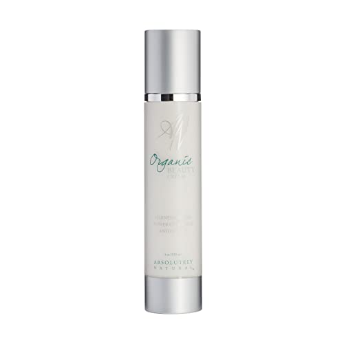 Absolutely Natural - Organic Beauty Cream 4oz with Anti-Aging Antioxidants and Essential Fatty Acids Plant Bas