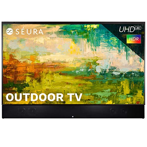 Seura Shade Series 2 65-Inch Outdoor TV with 80 Watt Soundbar 4K UHD by Seura - American Made