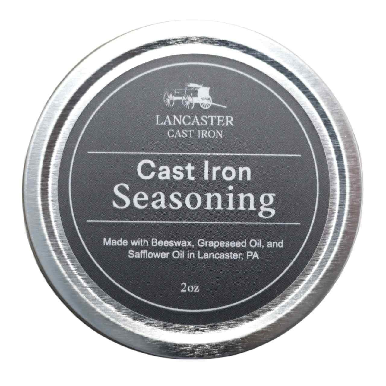 Lancaster Cast Iron Seasoning Oil Made in USA by Lancaster Cast Iron - American Made