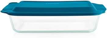 Pyrex Deep 9x13-Inch Glass Baking Dish with Lid