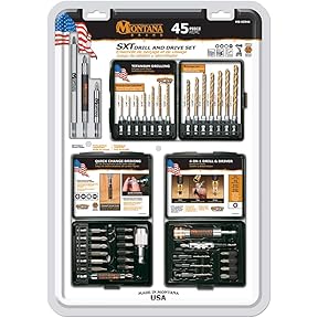 Montana Brand Tools 4-Piece Mortise Chisel Set — Heavy-Duty Joinery Chisels by Montana Brand Tools - American Made