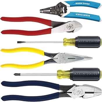Klein Tools 80080 Electrician's Hand Tool Kit 6-Piece