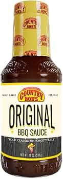Country Bob's Original Barbecue Sauce Sweet and Savory 18oz by Country Bob's - American Made