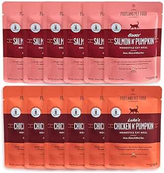 Portland Pet Food Company Human-Grade Mixed Variety Wet Cat Food 12 Pack by Portland Pet Food Company - American Made