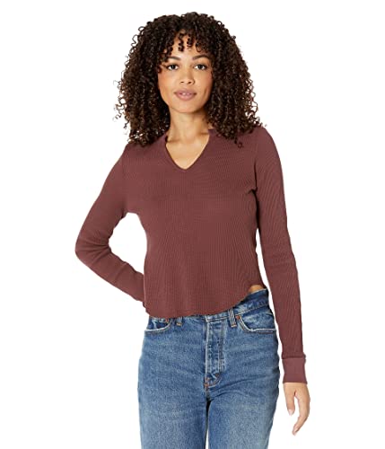 LAmade Stevie Keyhole Tee Oxblood MD