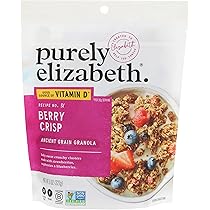 Purely Elizabeth Berry Crisp Ancient Grain Granola with Vitamin D 8 oz