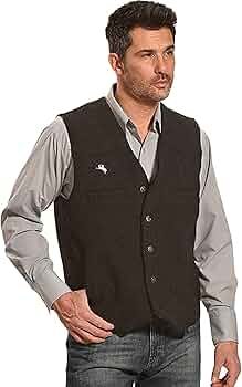 Wyoming Traders Men's Wyoming Wool Vest by Wyoming Traders - American Made