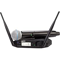 Shure GLXD24+ Dual Band Pro Digital Wireless Microphone System by Shure - American Made
