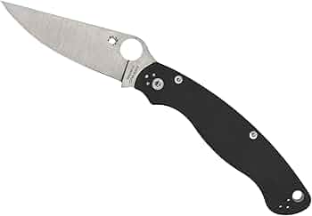 Spyderco Military 2 CPM S30V Black G-10 by Spyderco - American Made