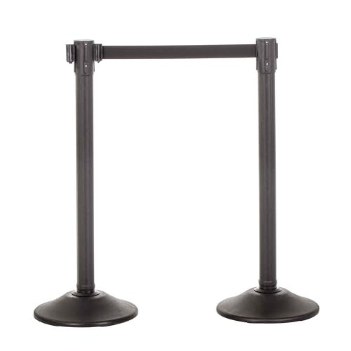 US Weight Sentry Stanchion with Extended 11-Foot Retractable Belt