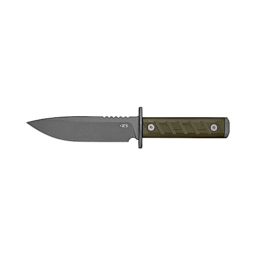 Zero Tolerance 0006 Fixed Blade Knife, Full Tang 6 inch CPM 3V Blade Field Knife by Zero Tolerance - American Made