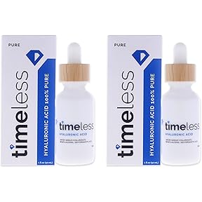 Timeless Hyaluronic Acid 100 Percent Pure Serum Pack of 2 by Timeless Skin Care - American Made