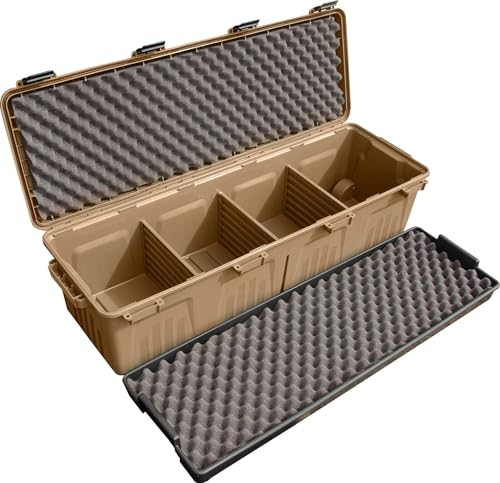 MTM TRC39 Tactical Rifle Crate with Wheels 39", Single Scope, Dark Earth