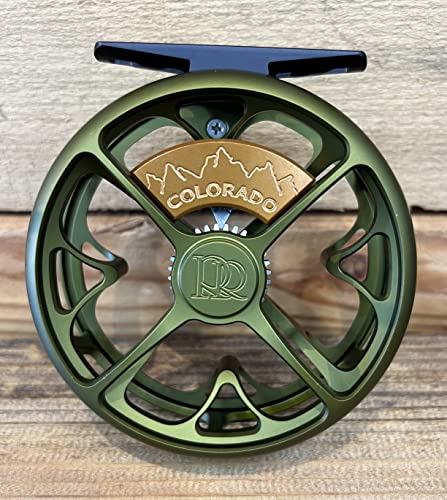 Ross Colorado Fly Reel 2/3 Weight Matte Olive Made in USA by Ross Reels - American Made
