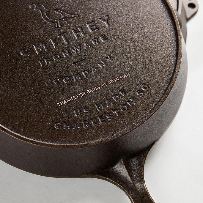 Smithey 10" Cast Iron Skillet by Smithey Ironware Company - American Made