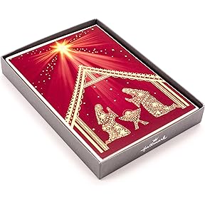 Rifle Paper Co. Christmas Nativity Cards Boxed Set of 16 by Rifle Paper Co. - American Made