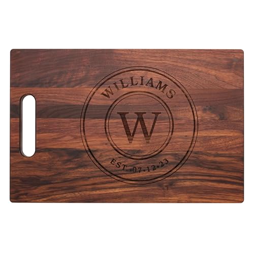 Personalized Engraved Cutting Board with Logo for Wedding Anniversary Housewarming Gifts