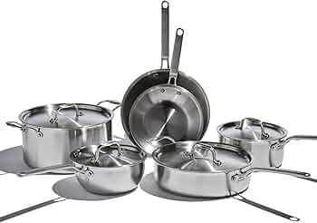 Heritage Steel Eater Series 10-Piece Cookware Set