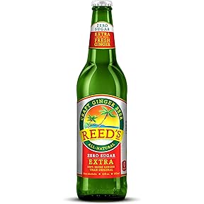 Reed's Stronger Ginger Beer — 12 oz Bottles 24-Pack