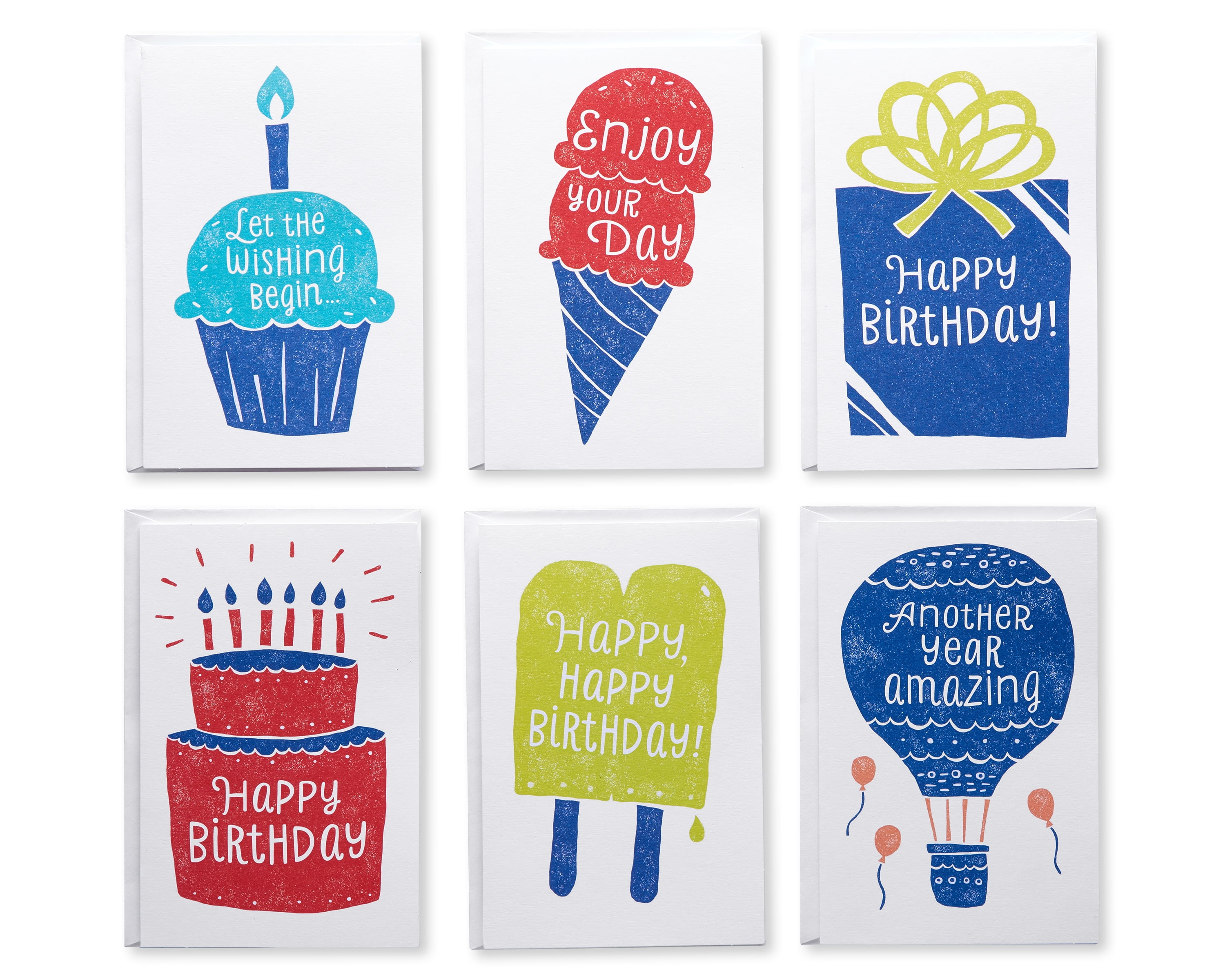 American Greetings Birthday Cards Assortment Box 48 Count