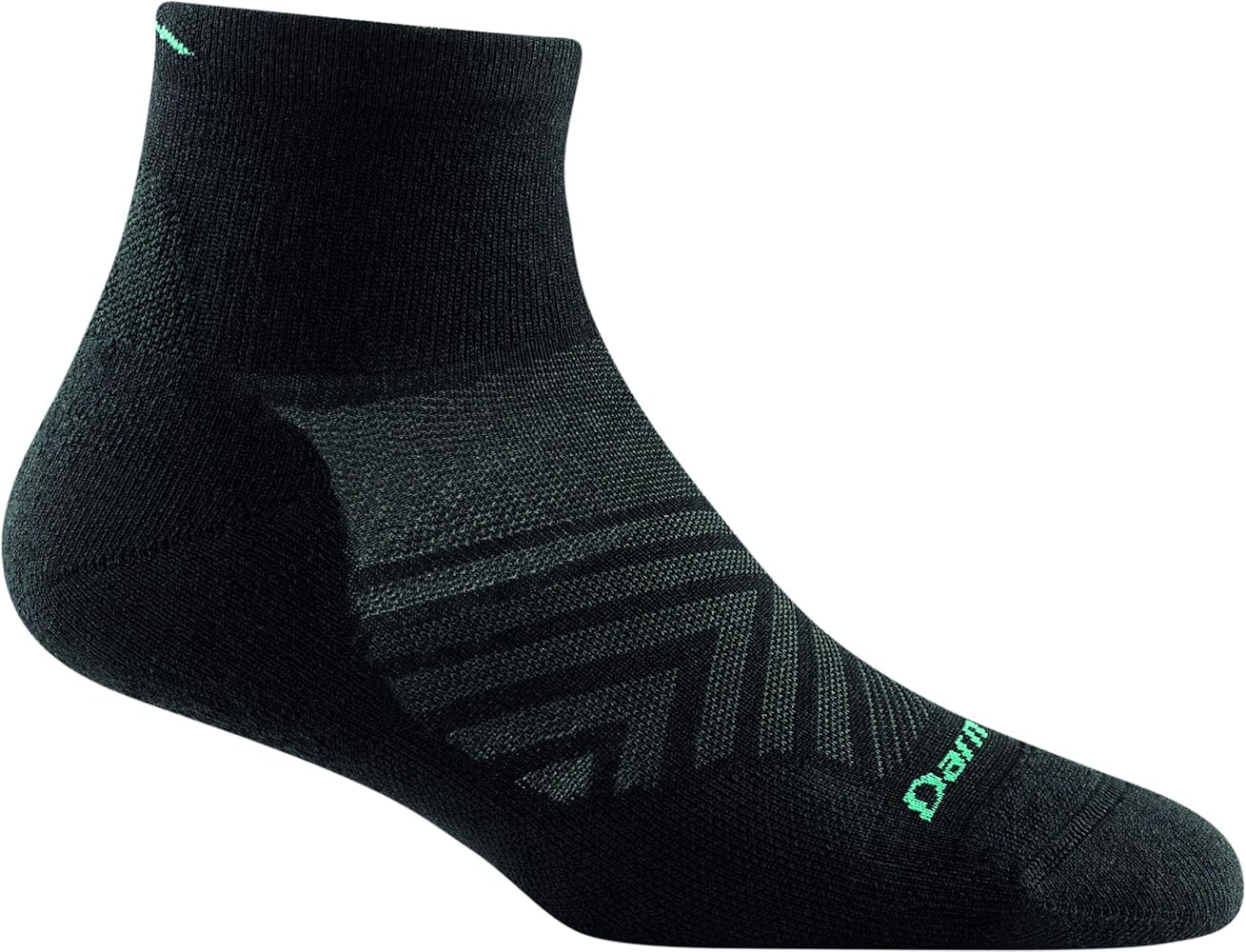 Darn Tough Women's Run Quarter Ultra-Lightweight Cushion Sock by Darn Tough Vermont - American Made