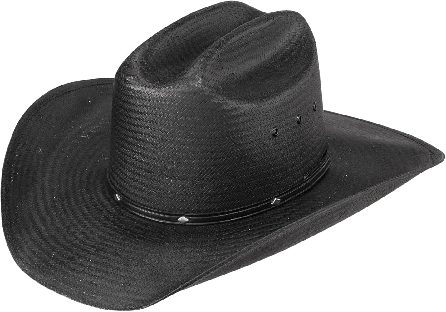 Stetson Bullock Straw Cowboy Hat by Stetson - American Made