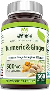 Herbal Secrets Turmeric Curcumin 1500mg with Bioperine by Herbal Secrets - American Made