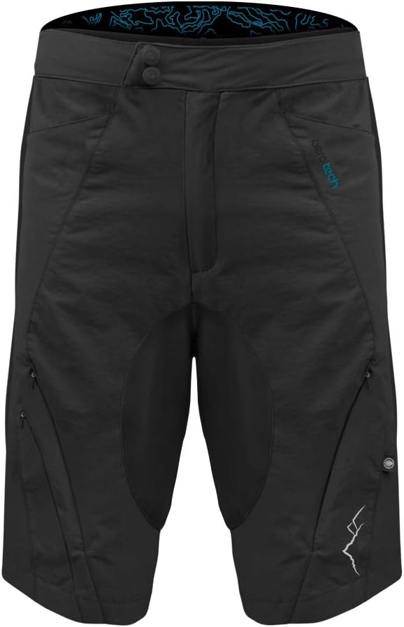 Aero Tech Designs Men's Baggy Mountain Bike Shorts — Relaxed Fit, Made in Pittsburgh by Aero Tech Designs - American Made