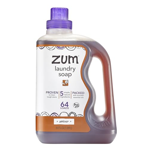 Zum Laundry Soap - Amber, 64 fl oz