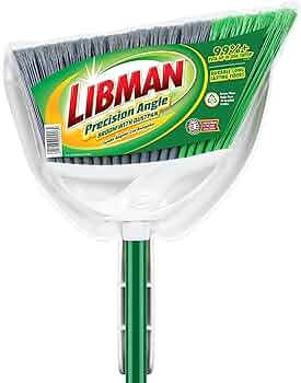 Libman FlexTech Angle Broom with Dustpan Combo Set