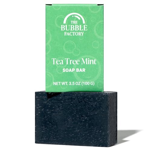 The Bubble Factory Handmade Soap, All Natural Soap for Women & Men, Hand, Bath & Body Natural Bar Soap, Vegan