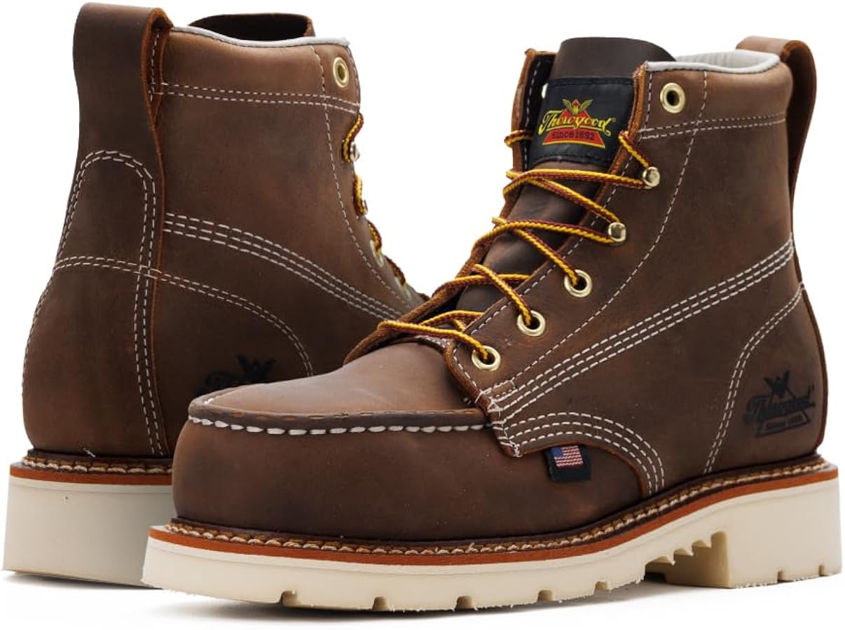 Thorogood Women's 6-Inch American Heritage Work Boot Crazy Horse