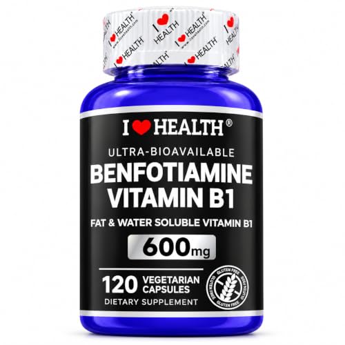 Benfotiamine 600mg Plus 20mg Vitamin B1