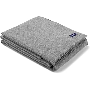 Faribault Mill Frontier Wool Blanket Natural Twin by Faribault Woolen Mill - American Made