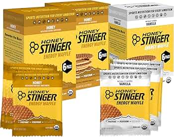 Honey Stinger Organic Energy Waffle Variety Pack 18 Count by Honey Stinger - American Made