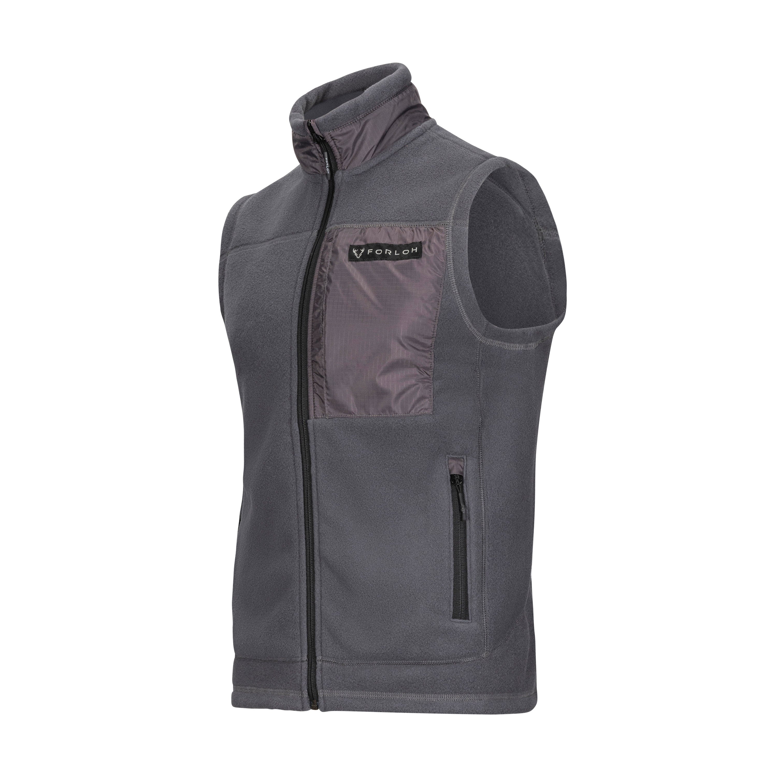 FORLOH Men's Raider Polartec 200 Fleece Vest USA-Made Hunting by FORLOH - American Made