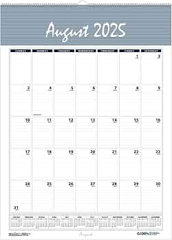 House of Doolittle Monthly Planner 2025 — 8.5x11 Recycled Paper by House of Doolittle - American Made