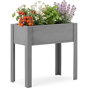 Gronomics Cedar Raised Garden Bed 34x34x19