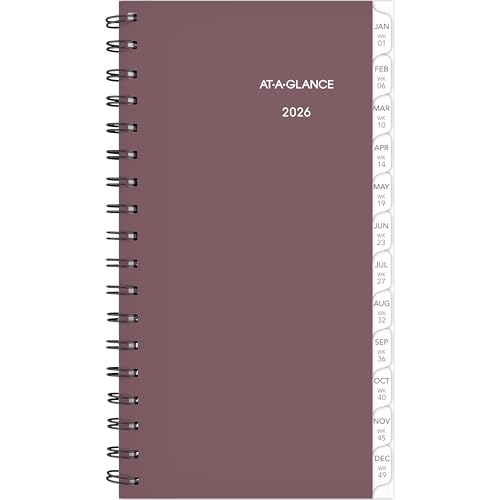 AT-A-GLANCE 2026 Planner Refill, Weekly, 3-1/4 x 6-1/2 in., Portable Size 2 by At-A-Glance - American Made