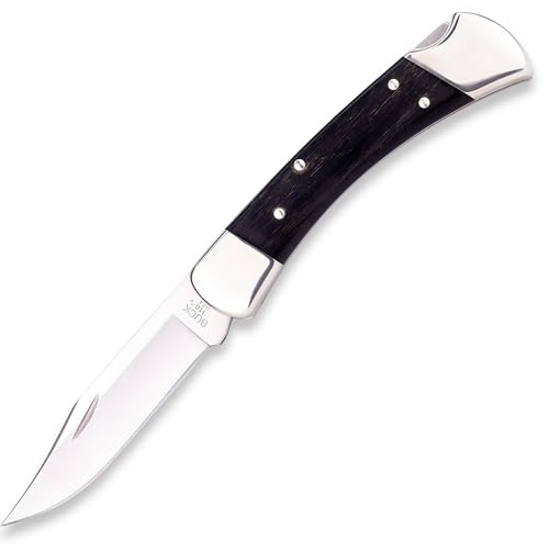 Buck Knives 110 Folding Hunter Knife with Sheath by Buck Knives - American Made