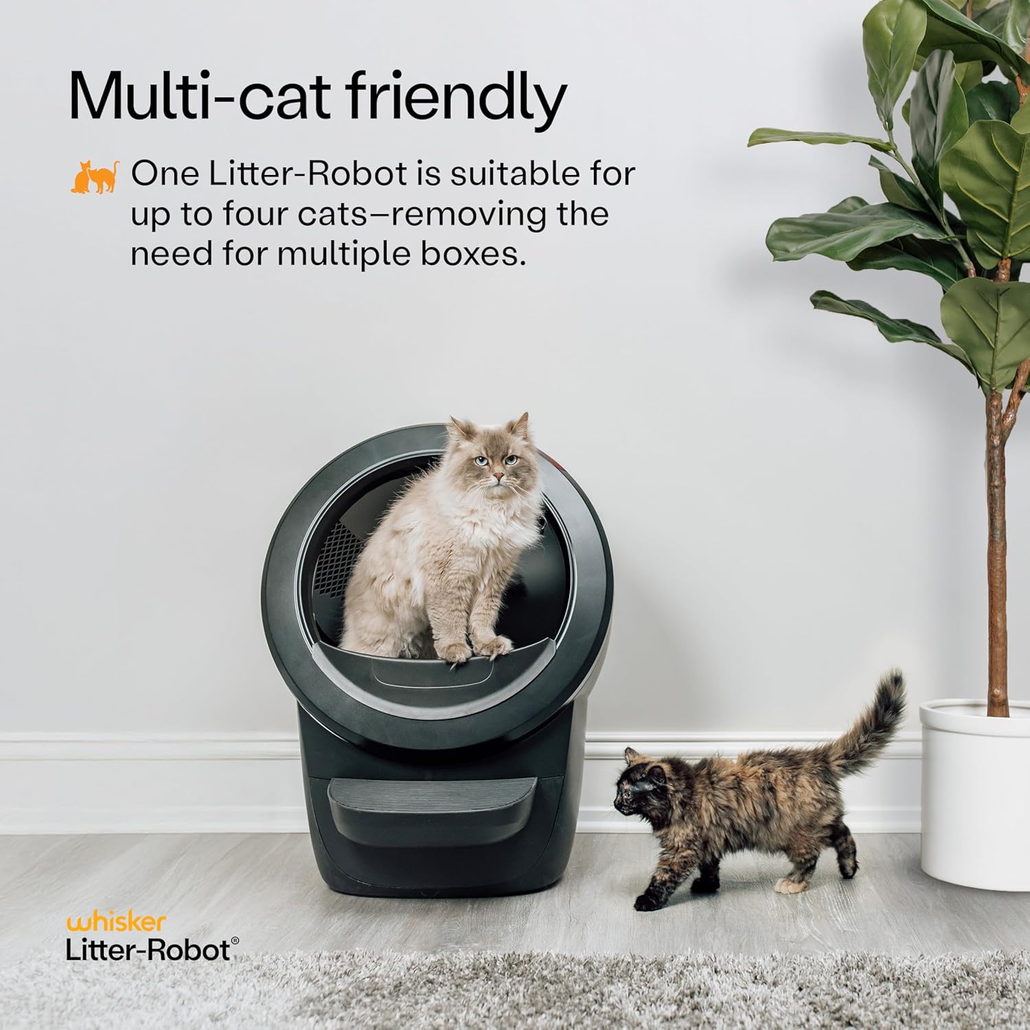 Whisker Litter-Robot 4 with Accessories Bundle by Whisker - American Made
