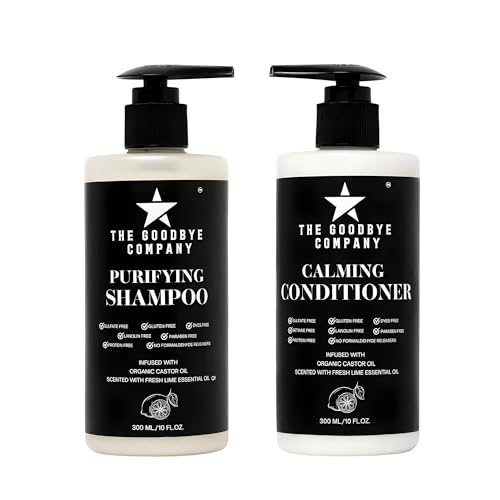 The Goodbye Company Castor Oil Shampoo Conditioner Duo