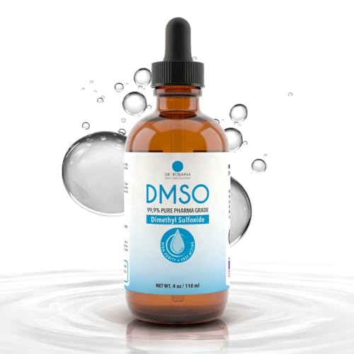 Dr. Robaina DMSO Liquid 4 oz – 99.9% Pure Pharmaceutical Grade Dimethyl Sulfoxide