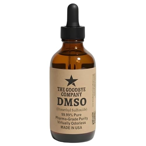 The Goodbye Company DMSO - 99.99% Pure Dimethyl Sulfoxide Solvent